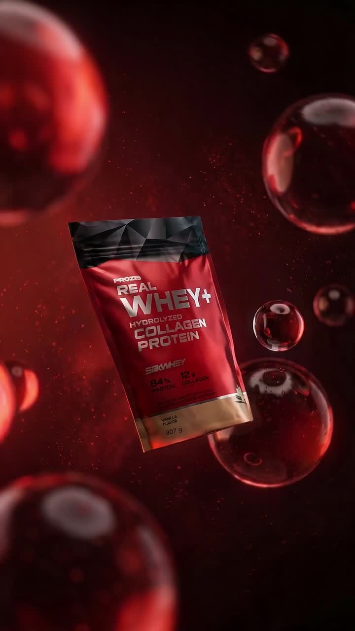 Prozis Real Whey Hydrolized plus Collagen social campaign